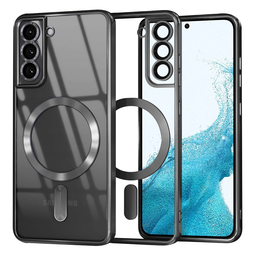 Techsuit - Luxury Crystal MagSafe - Samsung Galaxy S22 5G - Black