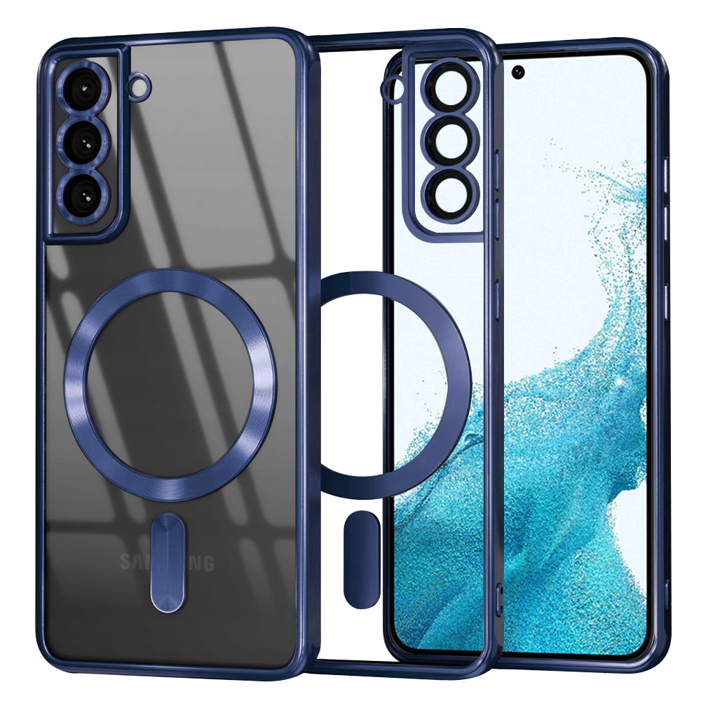 Techsuit - Luxury Crystal MagSafe - Samsung Galaxy S22 5G - Deep Blue