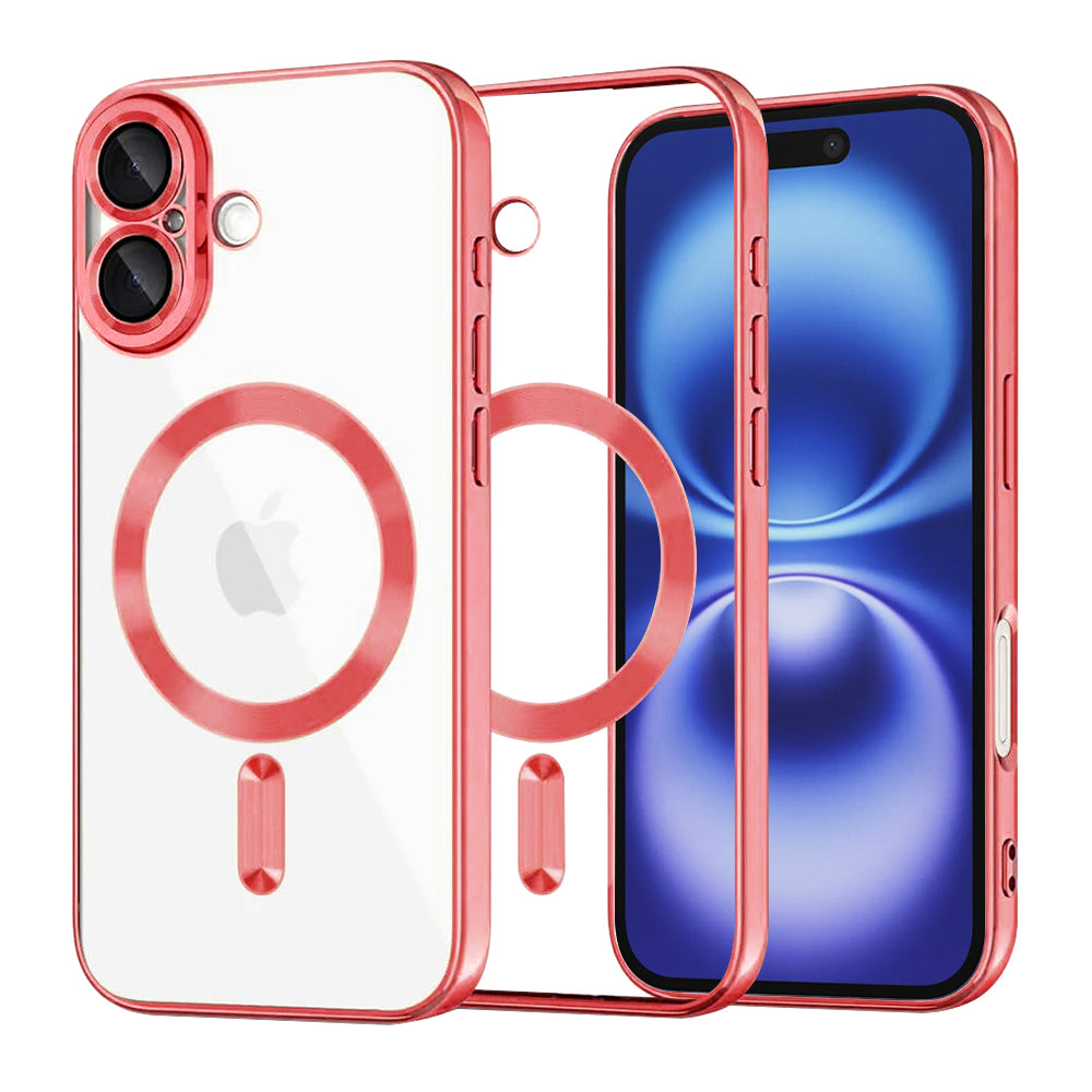 Techsuit - Luxury Crystal MagSafe - iPhone 16 - Red