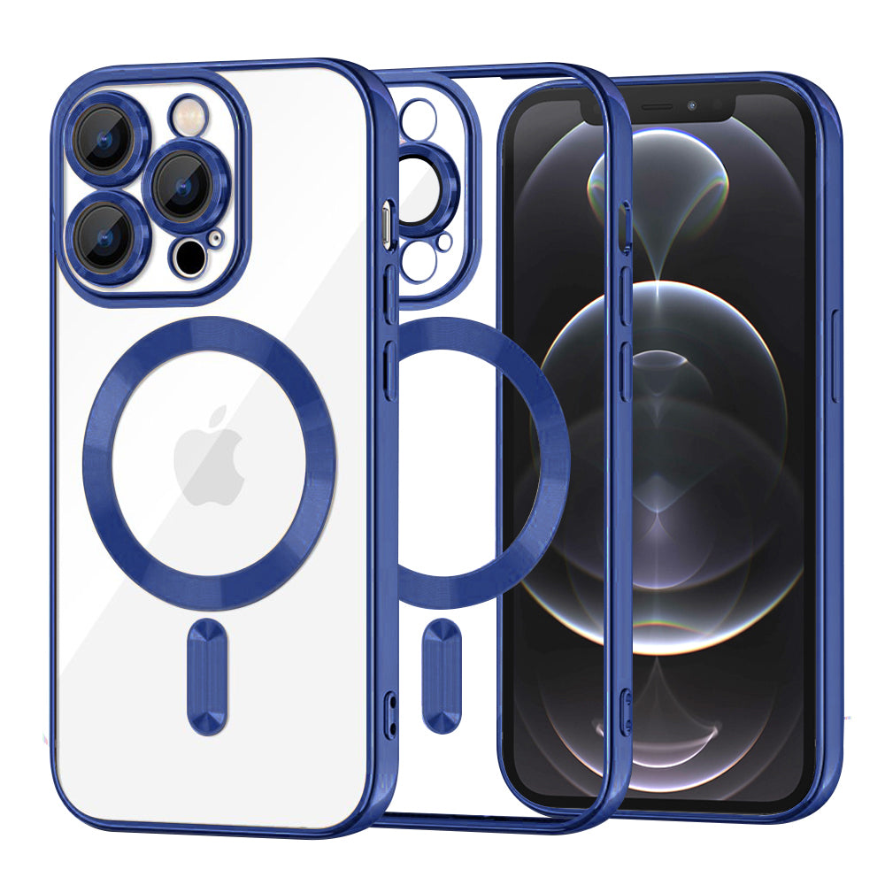 Techsuit - Luxury Crystal MagSafe - iPhone 12 Pro - Deep Blue
