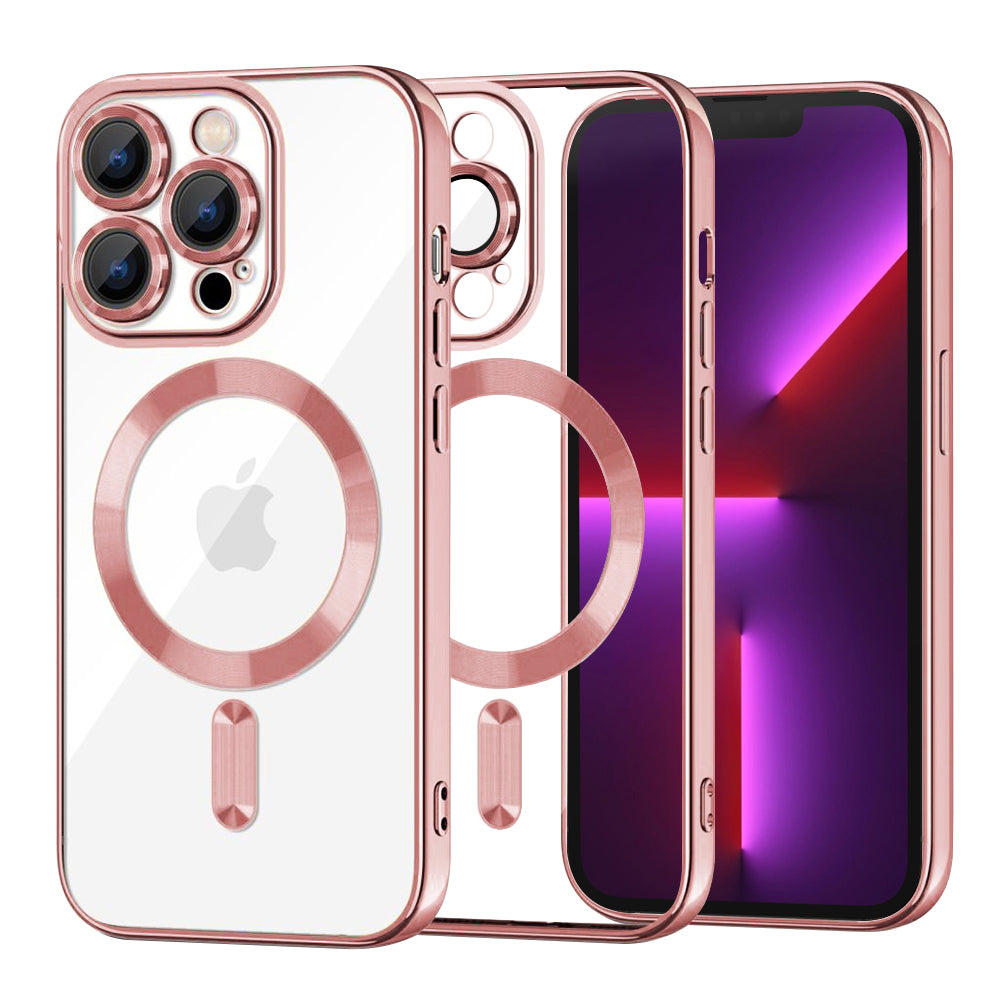 Techsuit - Luxury Crystal MagSafe - iPhone 13 Pro - Pink