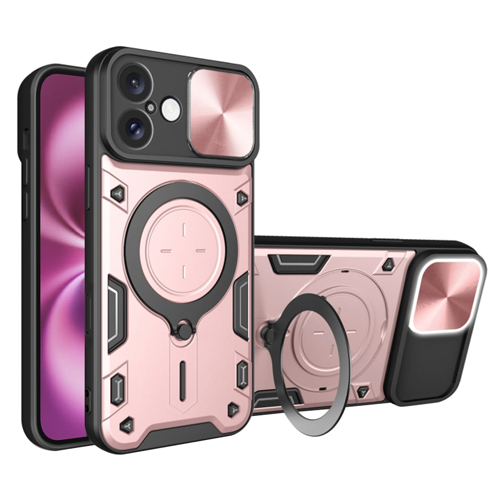 Techsuit - CamGuard Pro - iPhone 16 Plus - Rose Gold