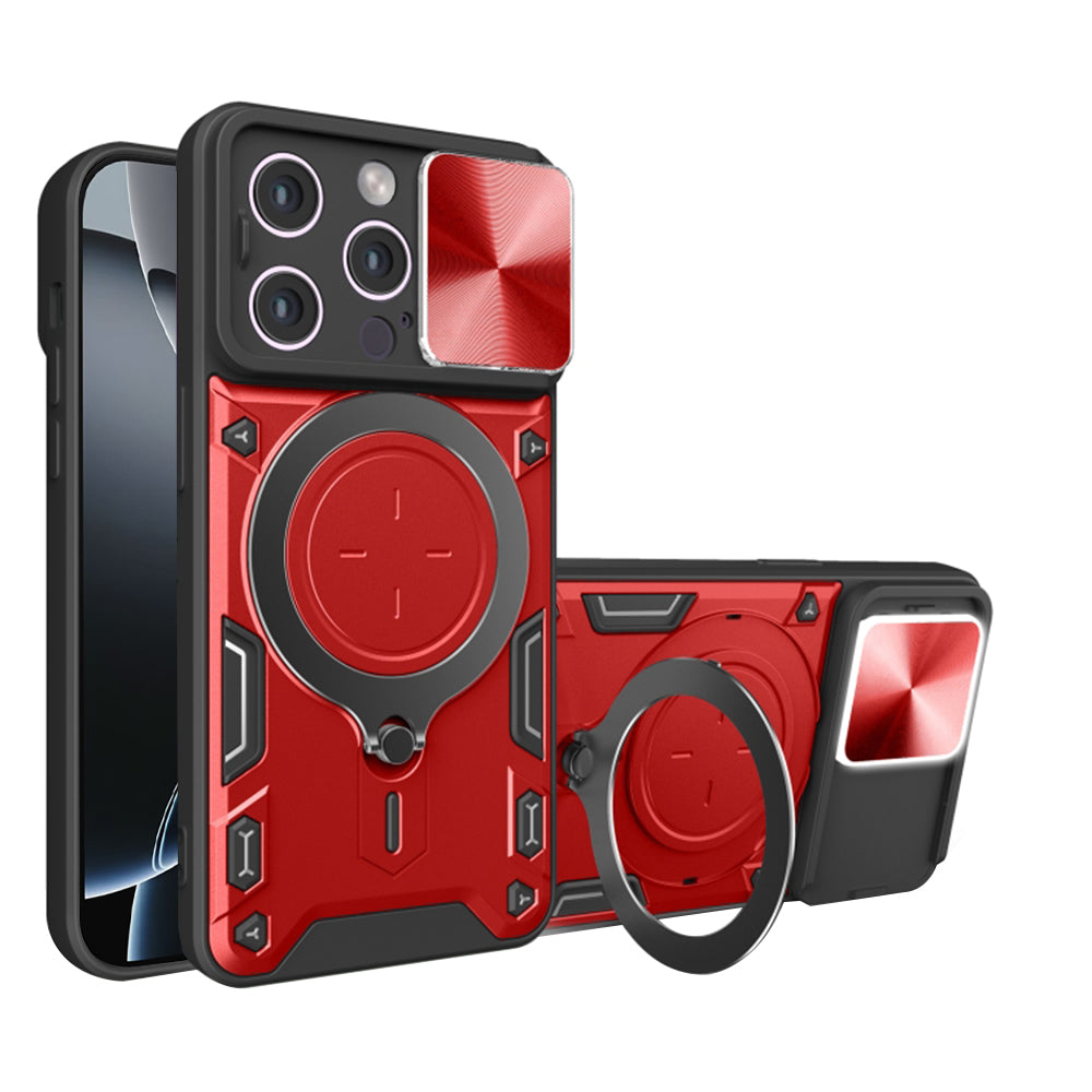 Techsuit - CamGuard Pro - iPhone 16 Pro - Red
