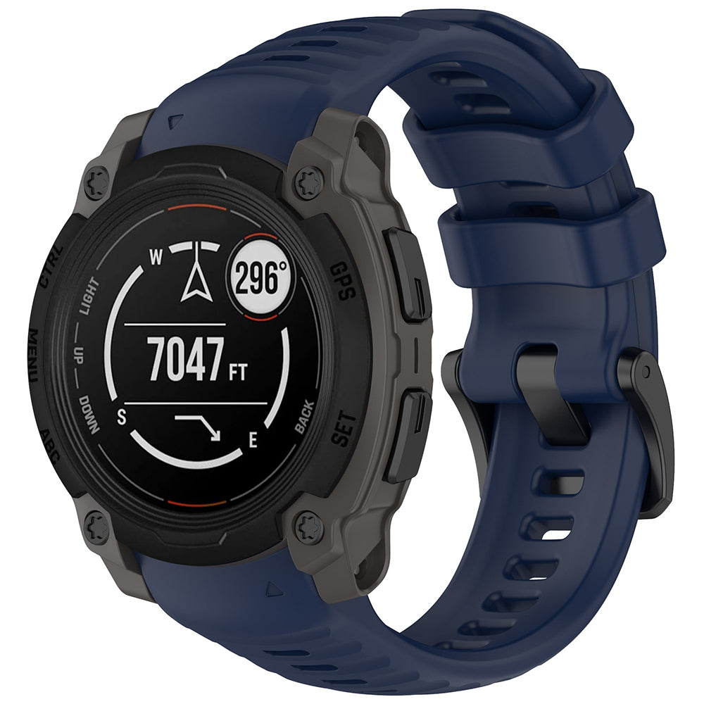 Techsuit - Watchband (W076) - Garmin Instinct E 40mm - Dark Blue