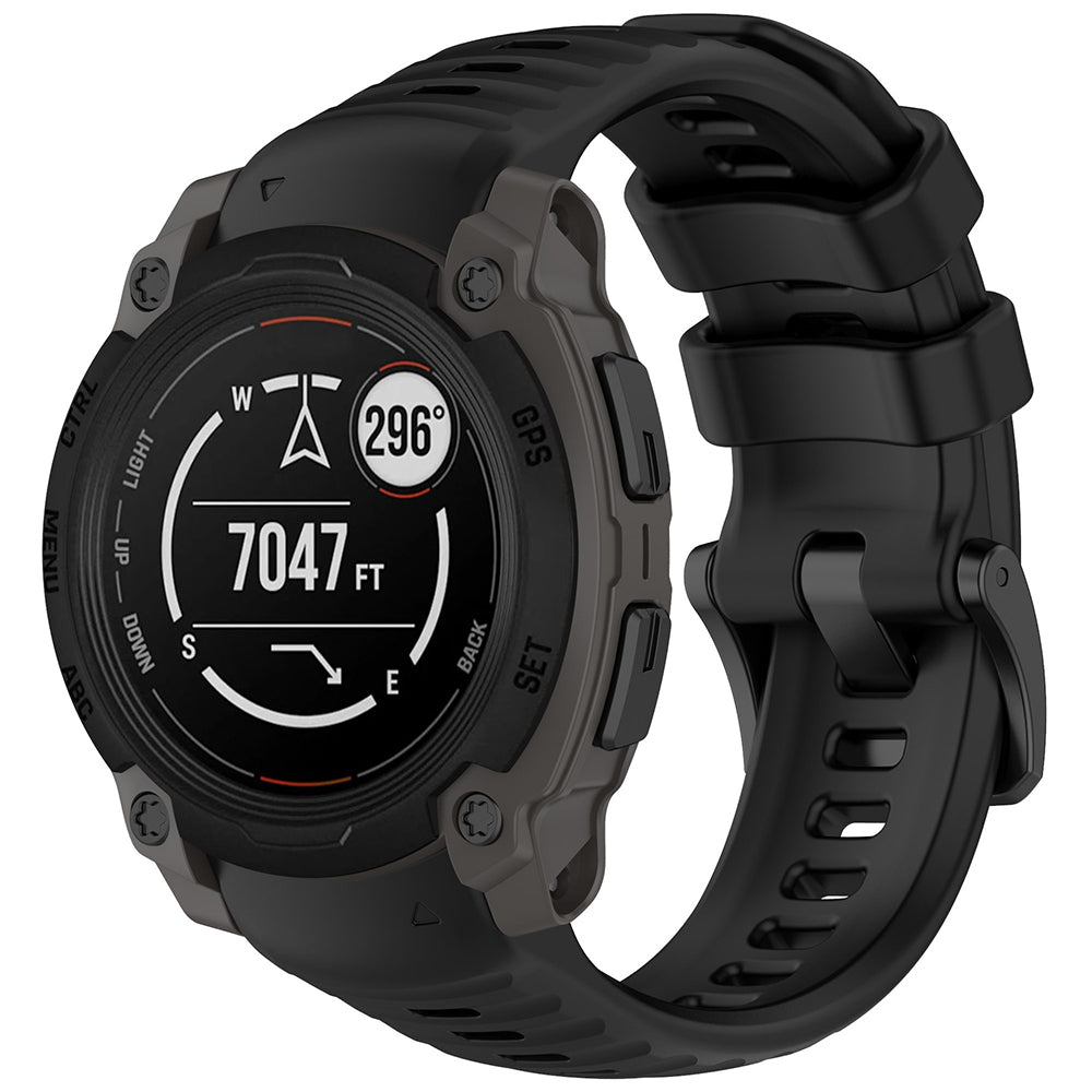 Techsuit - Watchband (W076) - Garmin Instinct E 45mm - Black