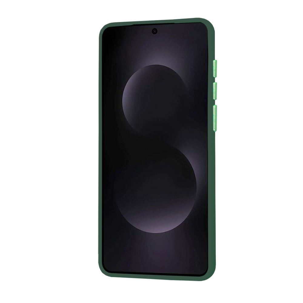 Techsuit - HaloFrost MagSafe Series - Galaxy S25 Edge - Midnight Green