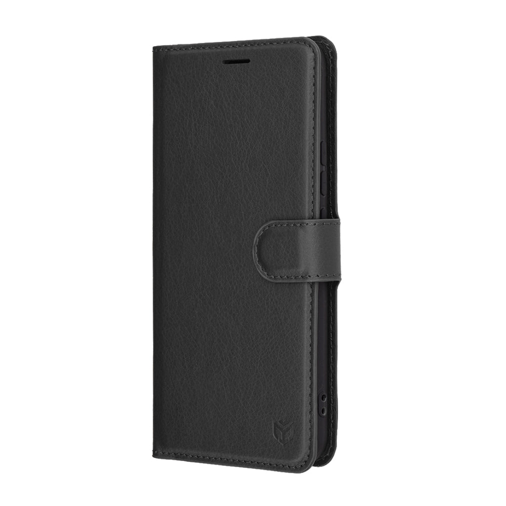 Techsuit - Leather Folio - Realme 14 Pro - Black
