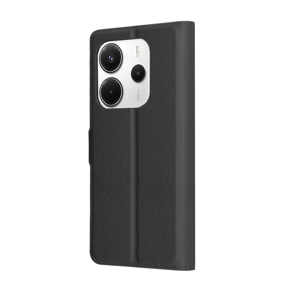 Techsuit - Leather Folio - Xiaomi Redmi Note 14 5G - Black