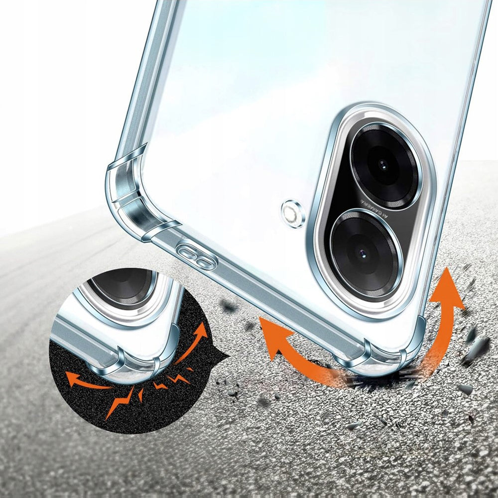 Techsuit - Shockproof Clear Silicone - Xiaomi Redmi A5 4G - Clear