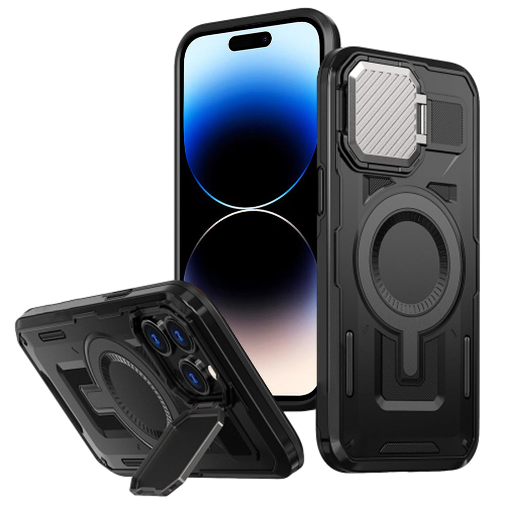 Techsuit - CamVault MagSafe - iPhone 14 Pro - Black