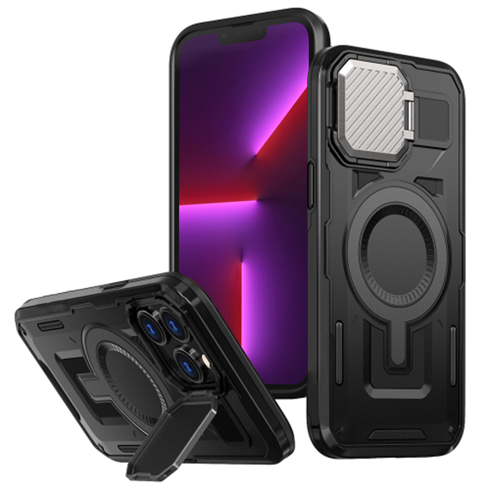 Techsuit - CamVault MagSafe - iPhone 13 Pro - Black