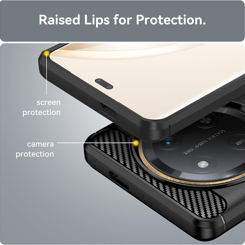 Techsuit - Carbon Silicone - Honor Magic7 Lite / X9c - Blue