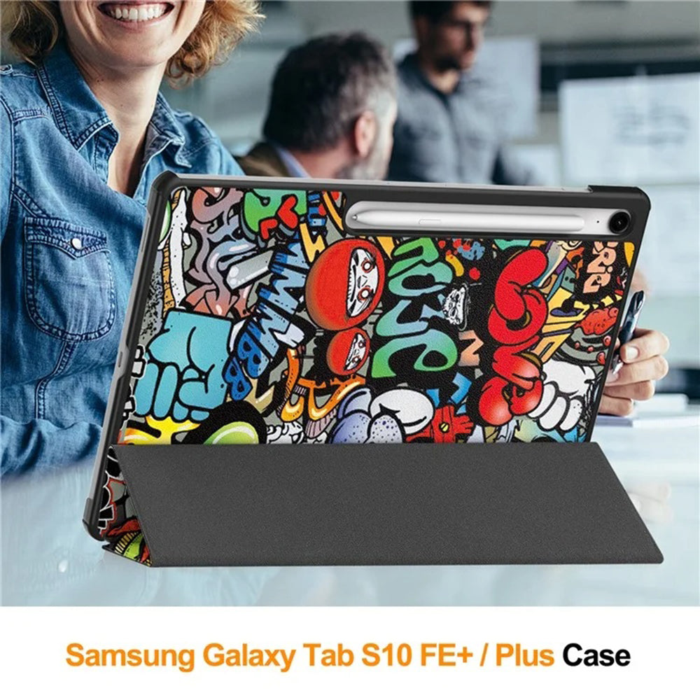 Techsuit - FoldPro - Galaxy Tab S10 FE Plus - Urban Vibe