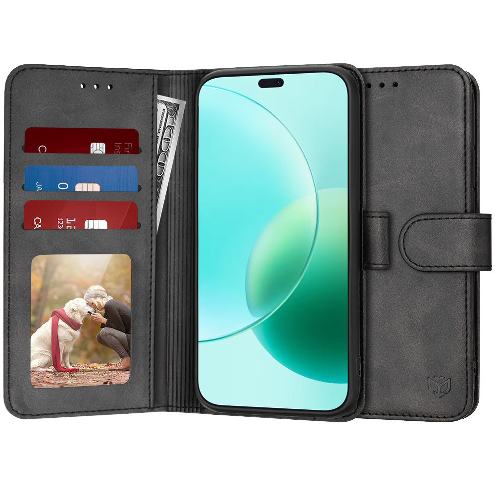 Techsuit - Diary Book - Honor 400 Lite - Black