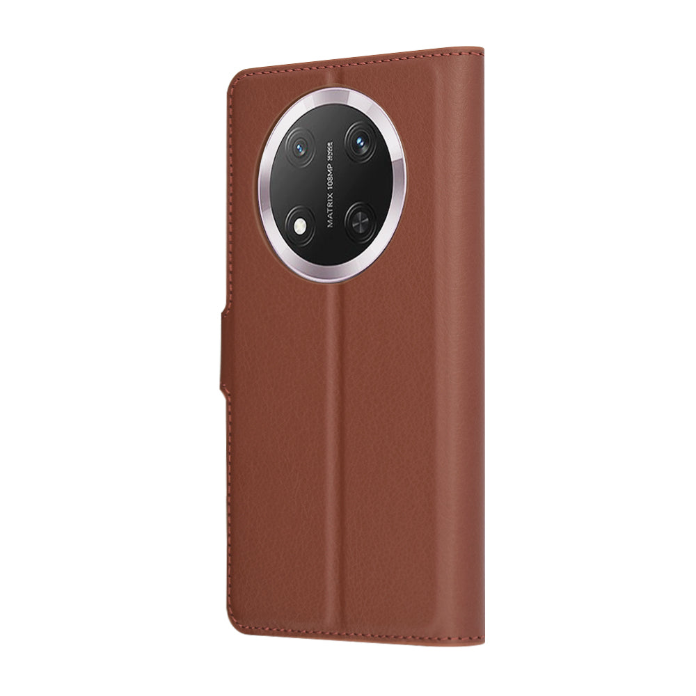 Techsuit - Leather Folio - Honor Magic7 Lite / X9c - Brown