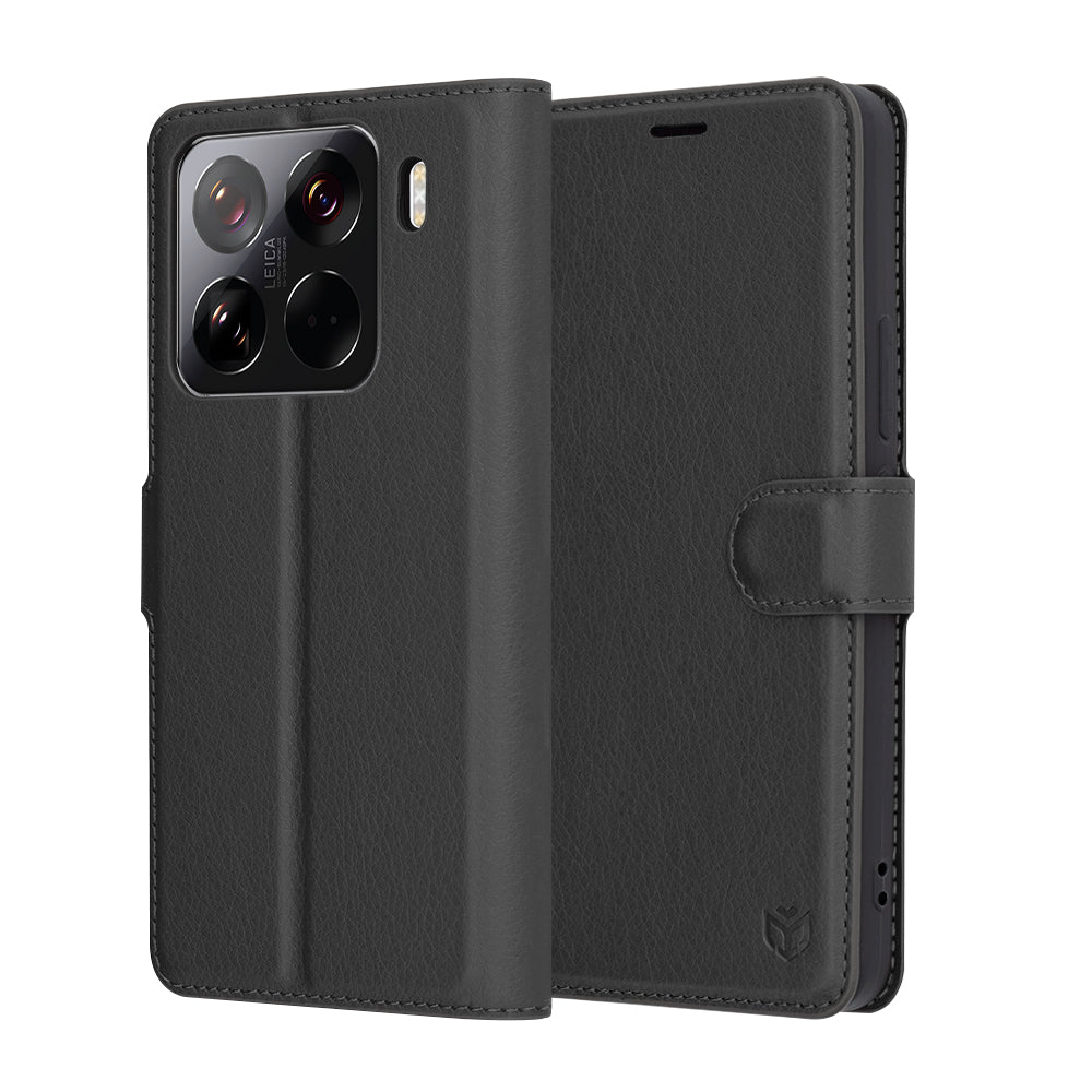 Techsuit - Leather Folio - Xiaomi 15 Pro - Black
