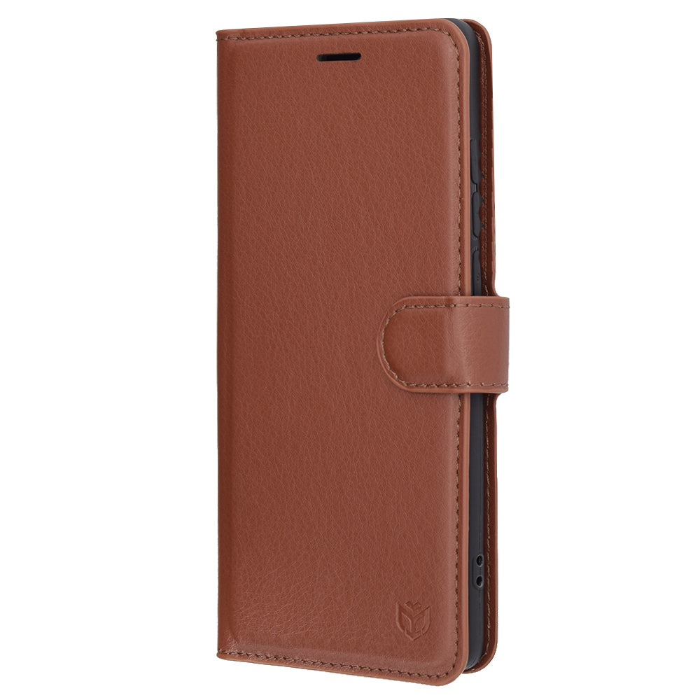 Techsuit - Leather Folio - Motorola Edge 60 / Edge 60 Fusion - Brown