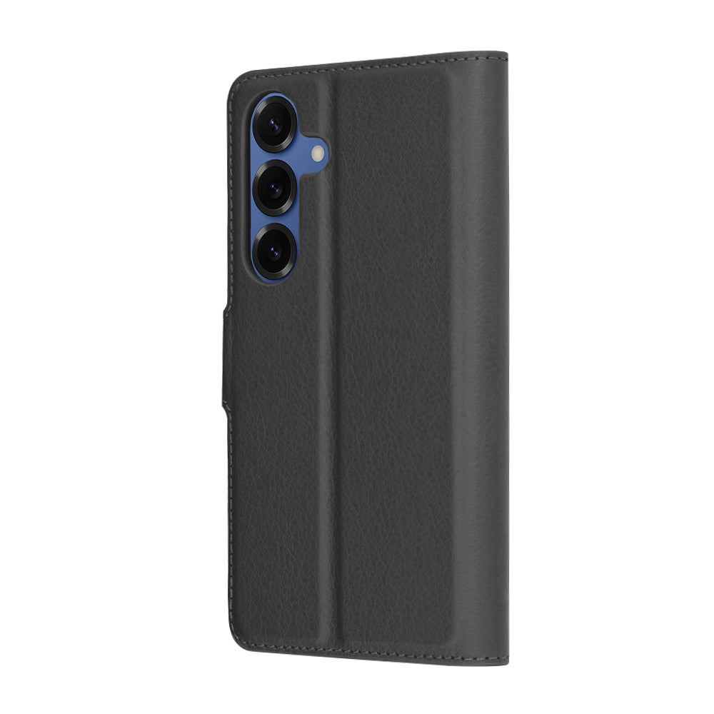 Techsuit - Leather Folio - Galaxy S25 - Black
