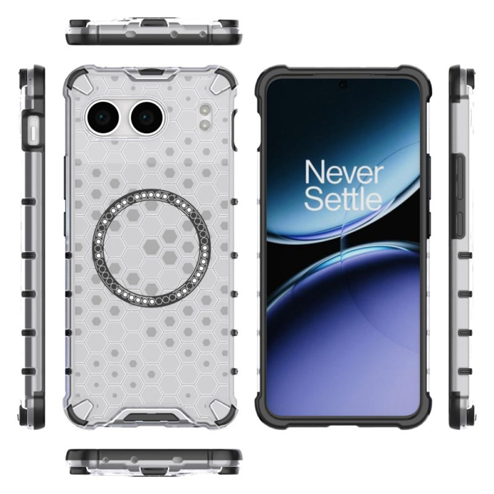 Techsuit - HoneyComb Shield MagSafe - OnePlus Nord 4 - White