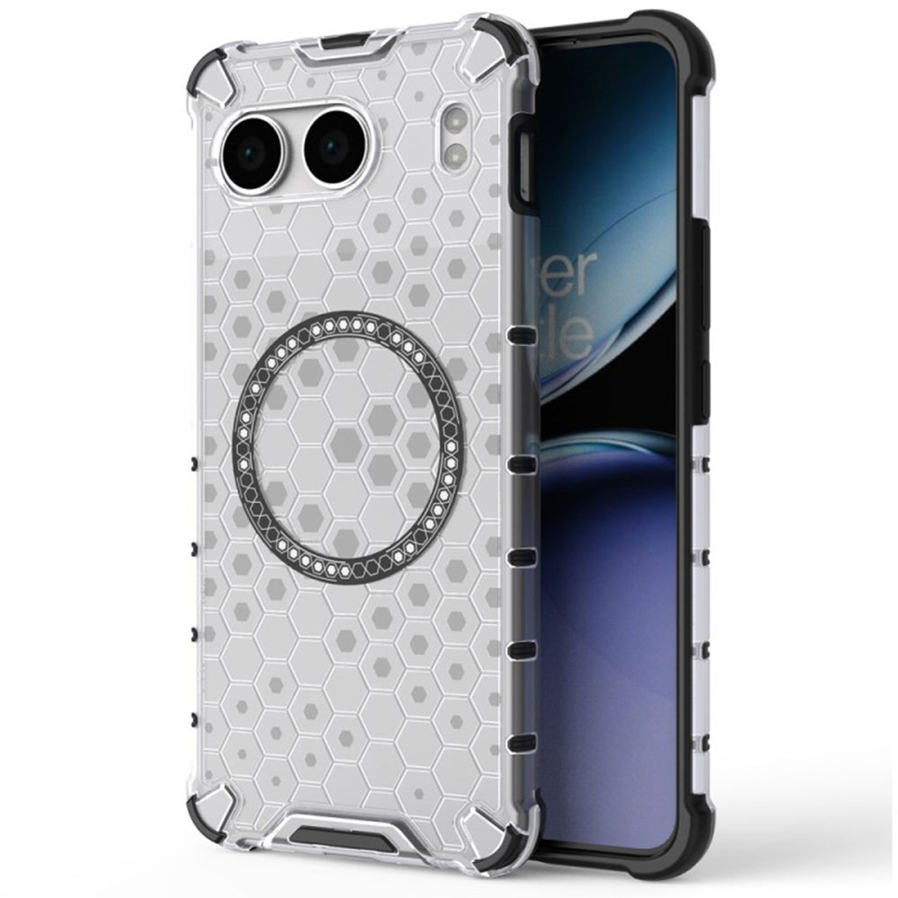 Techsuit - HoneyComb Shield MagSafe - OnePlus Nord 4 - White