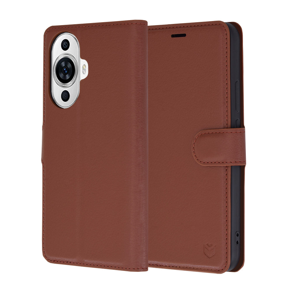 Techsuit - Leather Folio - Huawei nova 11 / nova 12s - Brown