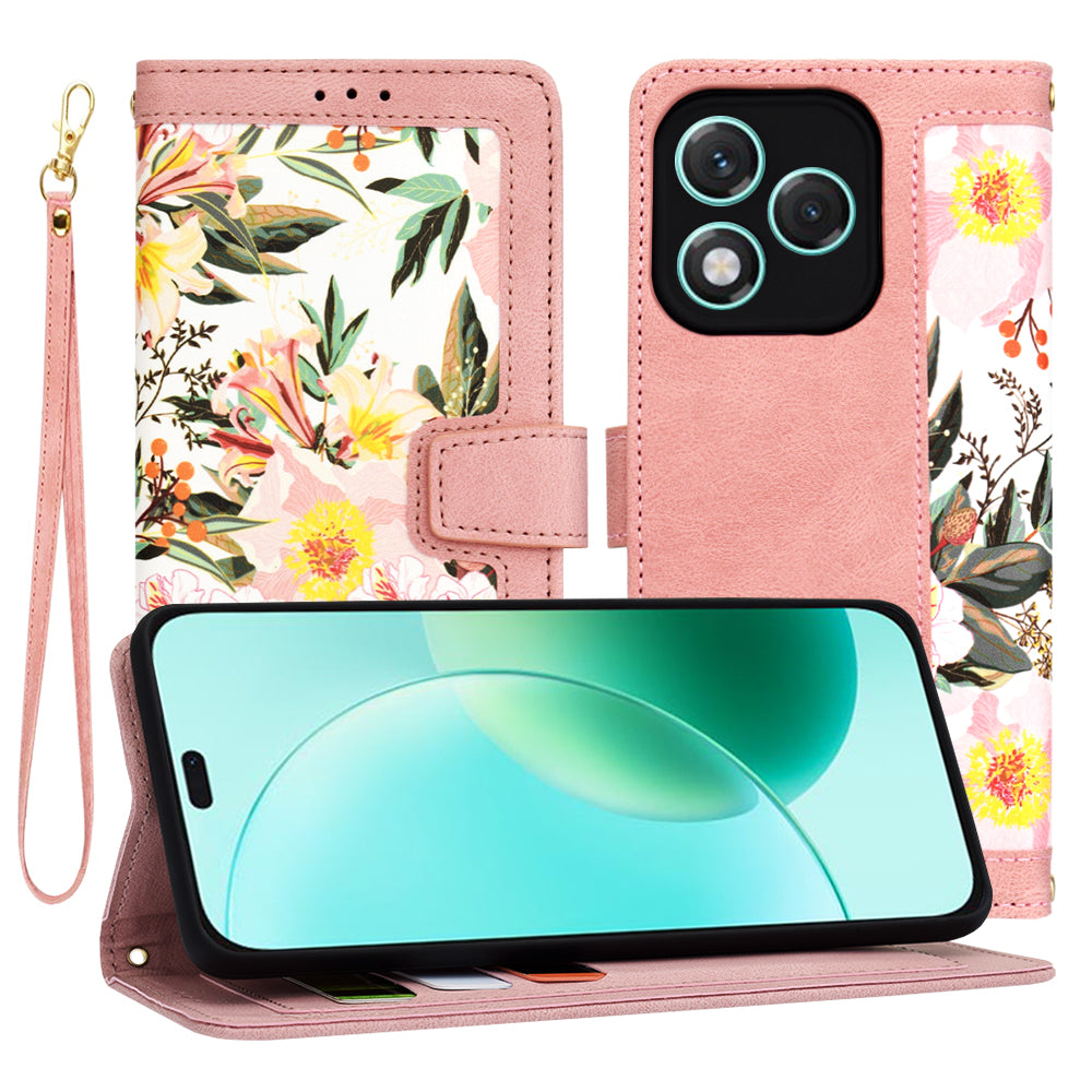 Techsuit - FlipCraft - Honor 400 Lite - Sweetheart Pink