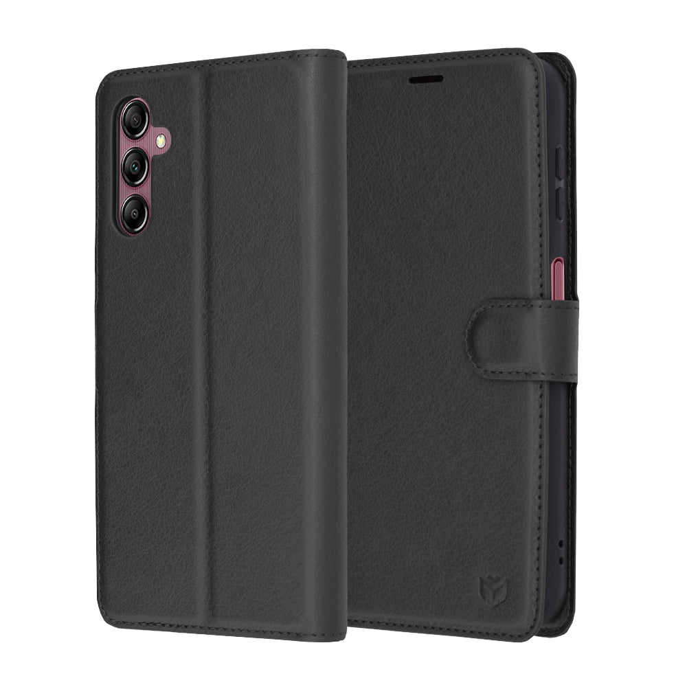 Techsuit - Leather Folio - Samsung Galaxy A14 4G / A14 5G - Black