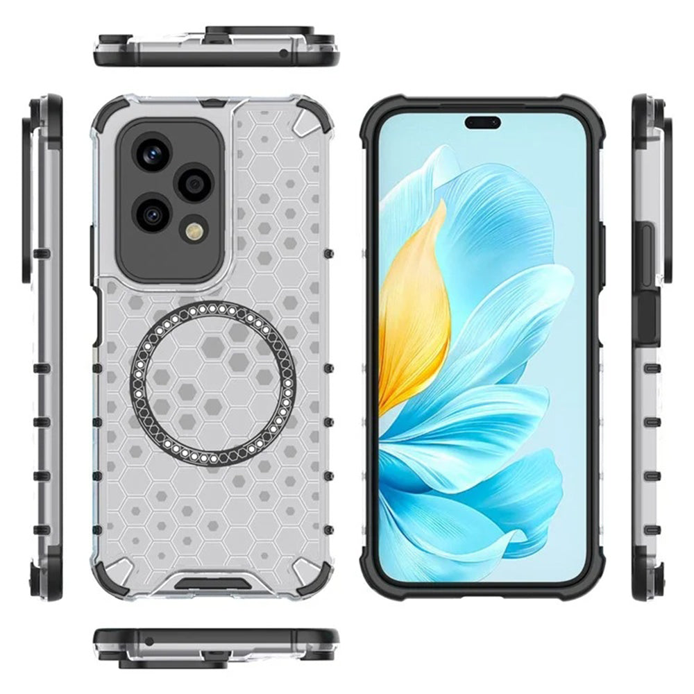 Techsuit - HoneyComb Shield MagSafe - Honor 200 Lite - White