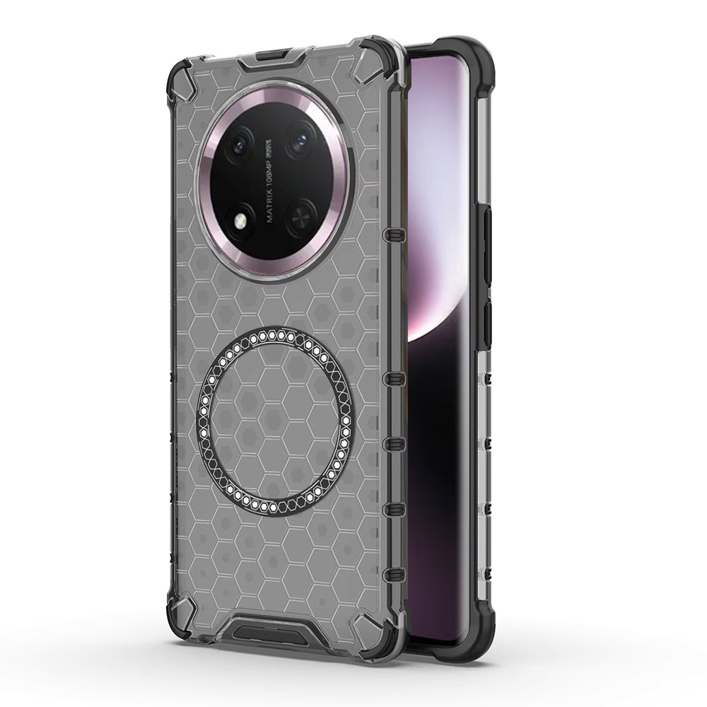 Techsuit - HoneyComb Shield MagSafe - Honor Magic7 Lite / X9c - Black