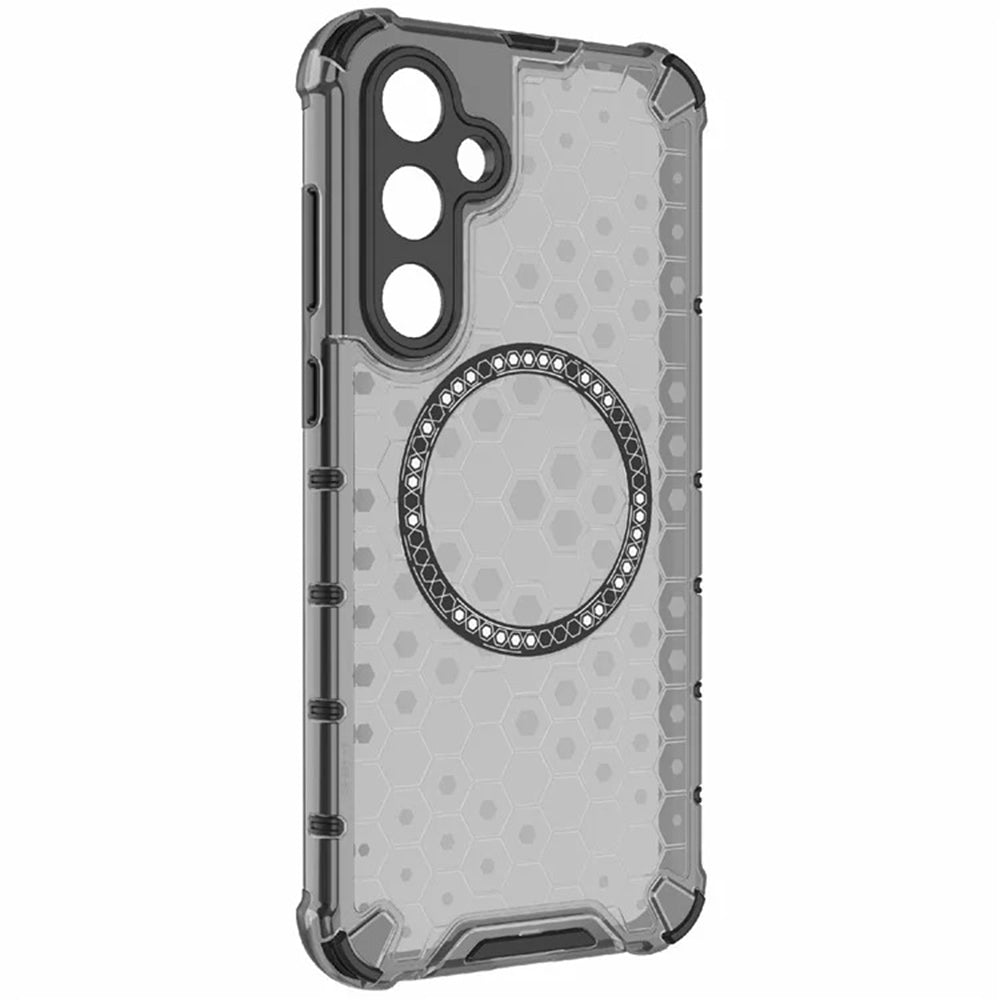 Techsuit - HoneyComb Shield MagSafe - Galaxy A55 5G - Black