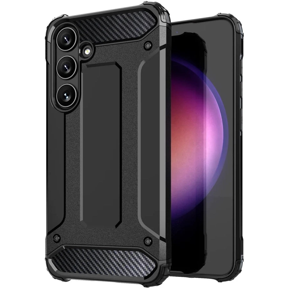 Techsuit - Hybrid Armor - Galaxy S25 - Black