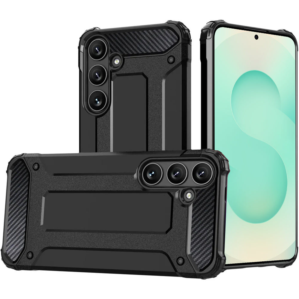 Techsuit - Hybrid Armor - Samsung Galaxy S25 - Black