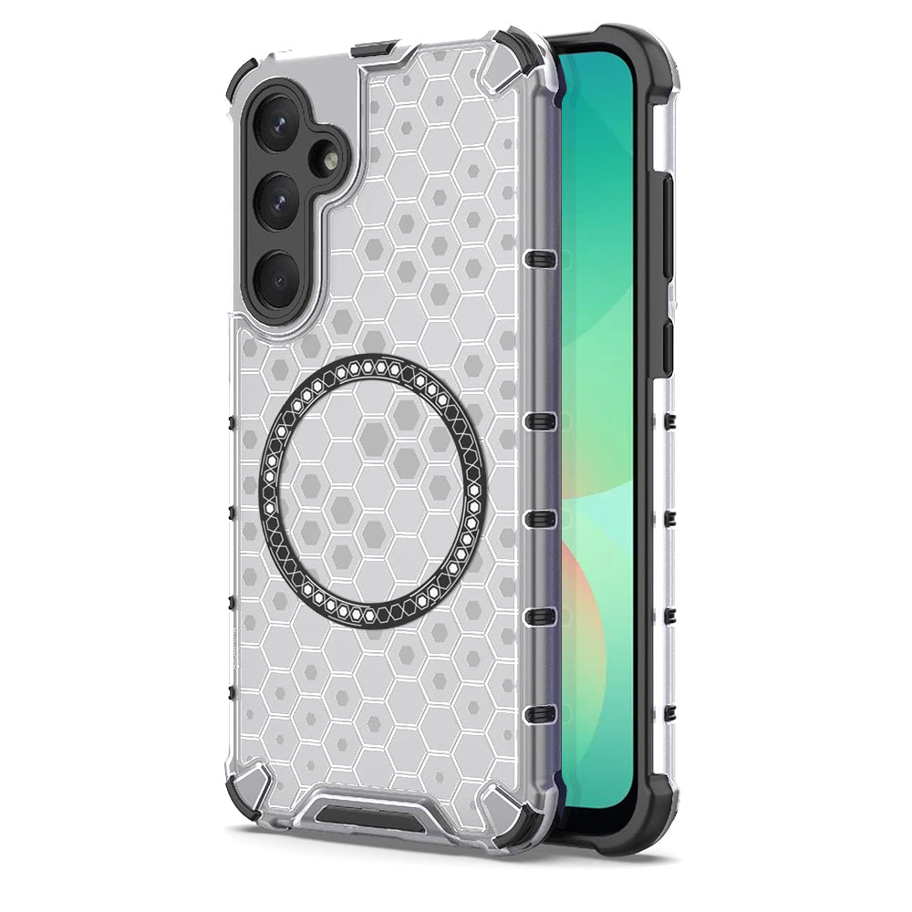 Techsuit - HoneyComb Shield MagSafe - Samsung Galaxy A26 5G - White