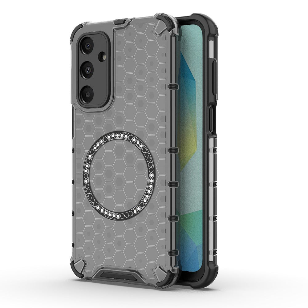 Techsuit - HoneyComb Shield MagSafe - Samsung Galaxy A16 4G / A16 5G - Black