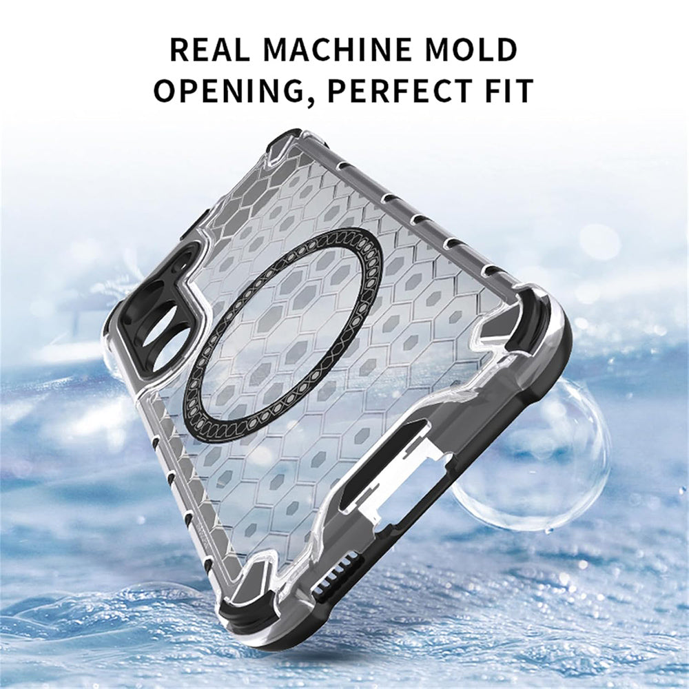 Techsuit - HoneyComb Shield MagSafe - Oppo Reno13 - White