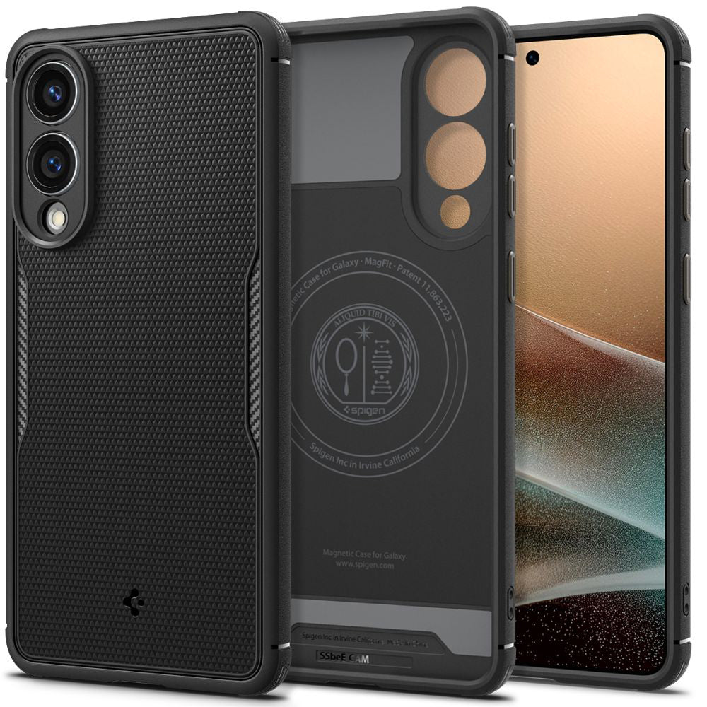 Spigen - Core Armor MagSafe - Samsung Galaxy S25 Edge - Matte Black