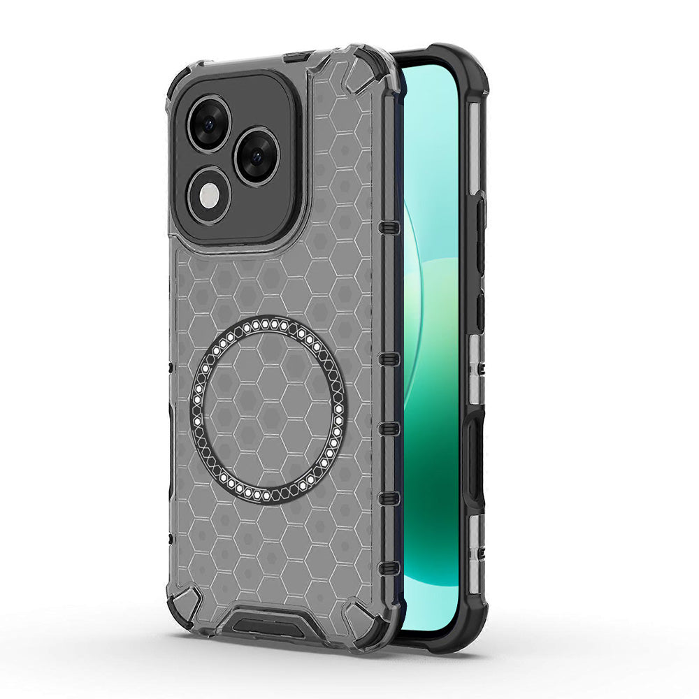 Techsuit - HoneyComb Shield MagSafe - Honor 400 Lite - Black