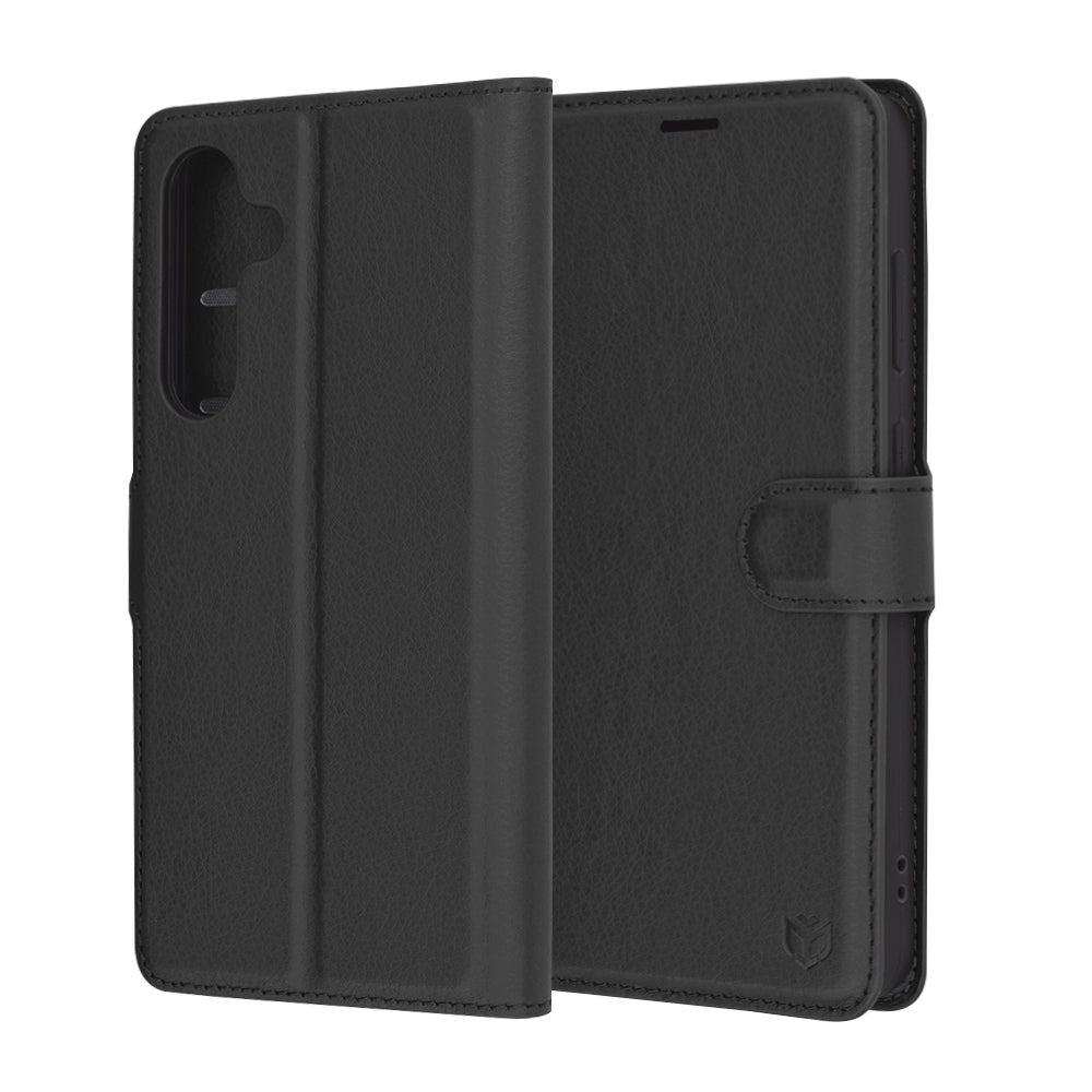 Techsuit - Leather Folio - Galaxy S24 FE - Black