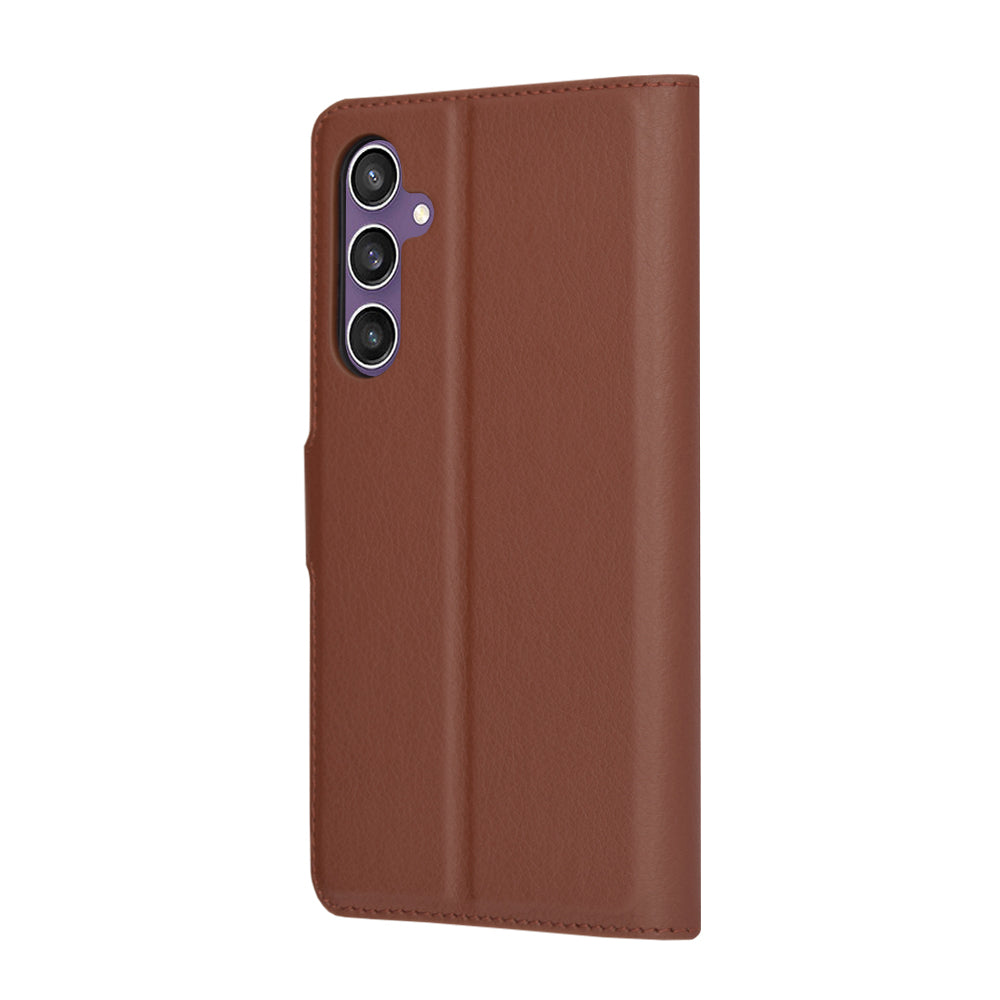 Techsuit - Leather Folio - Galaxy S23 FE - Brown