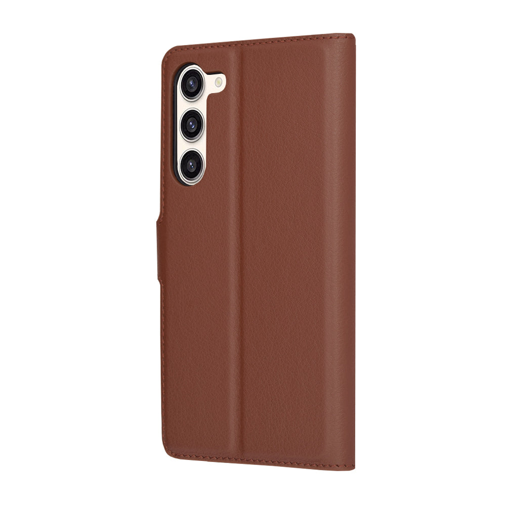 Techsuit - Leather Folio - Galaxy S23 Plus - Brown