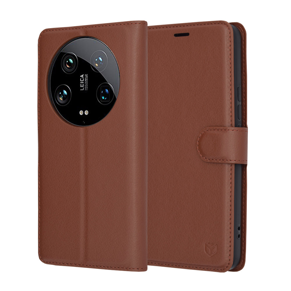 Techsuit - Leather Folio - Xiaomi 14 Ultra - Brown