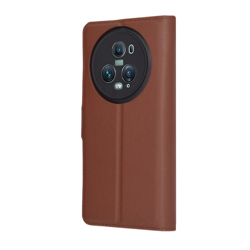 Techsuit - Leather Folio - Honor Magic5 Pro - Brown