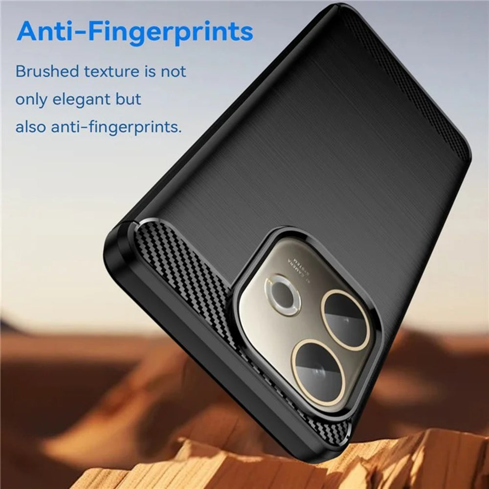 Techsuit - Carbon Silicone - Oppo A5 Pro 4G / A5 Pro 5G - Black