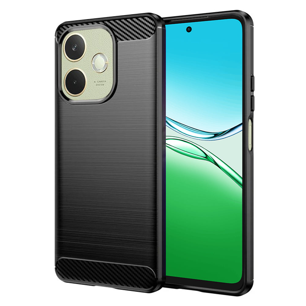 Techsuit - Carbon Silicone - Oppo A5 Pro 4G / A5 Pro 5G - Black
