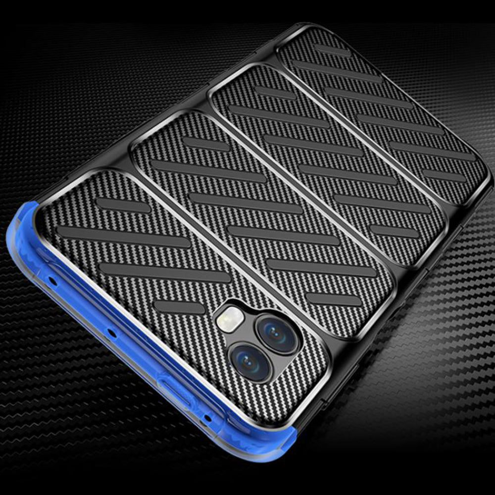 Techsuit - CarbonFiber - Galaxy Xcover7 Pro - Black