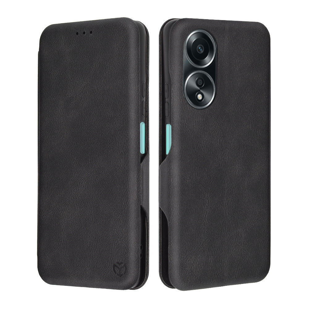 Techsuit - Safe Wallet Plus - Oppo A58 4G - Black