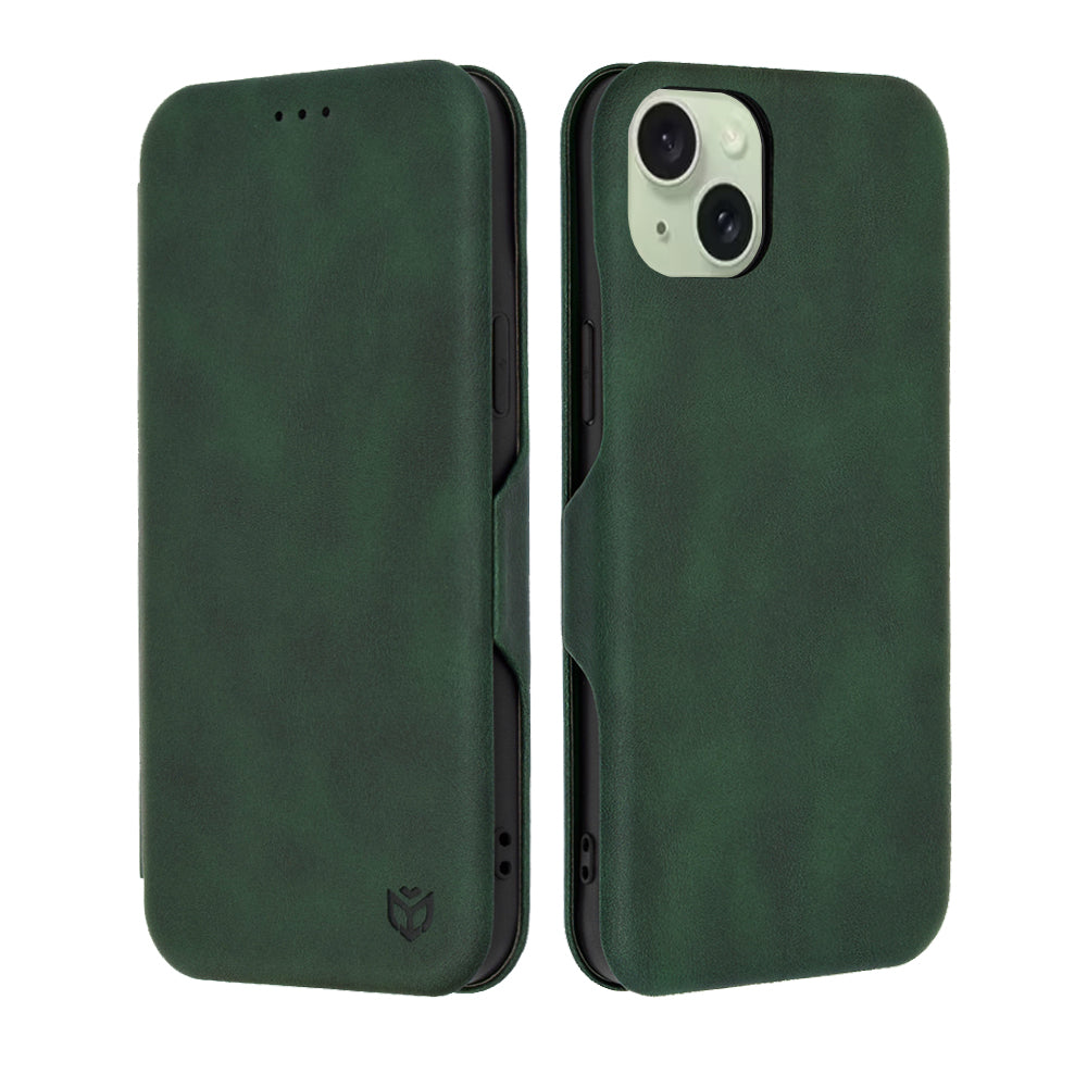 Techsuit - Safe Wallet Plus - iPhone 15 Plus - Green