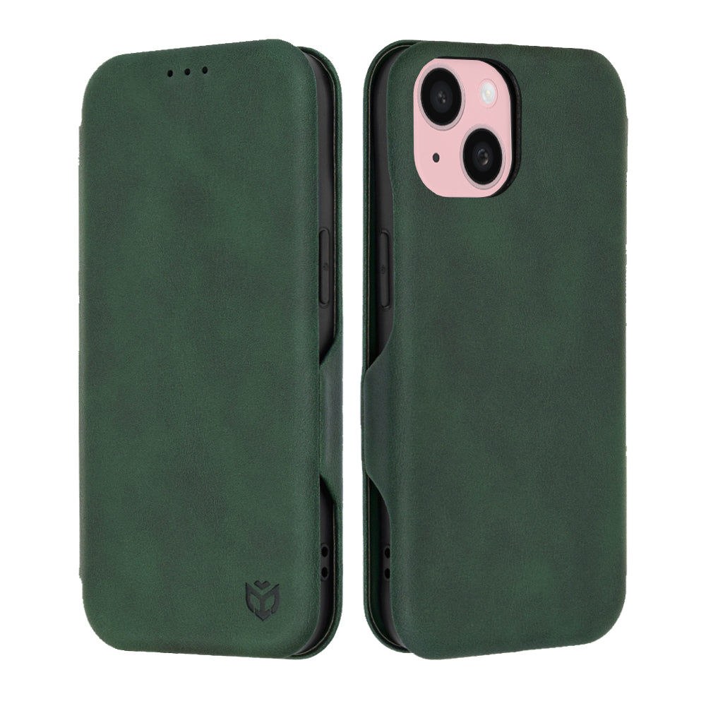 Techsuit - Safe Wallet Plus - iPhone 15 - Green