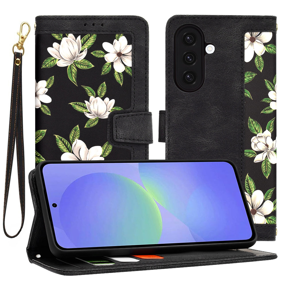 Techsuit - FlipCraft - Samsung Galaxy A36 5G - Flowers of the Dawn