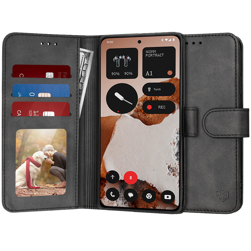 Techsuit - Diary Book - Nothing CMF Phone 2 Pro - Black